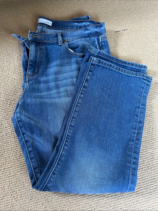 LOFT Denim - LOFT Blue Ankle Crop Jeans